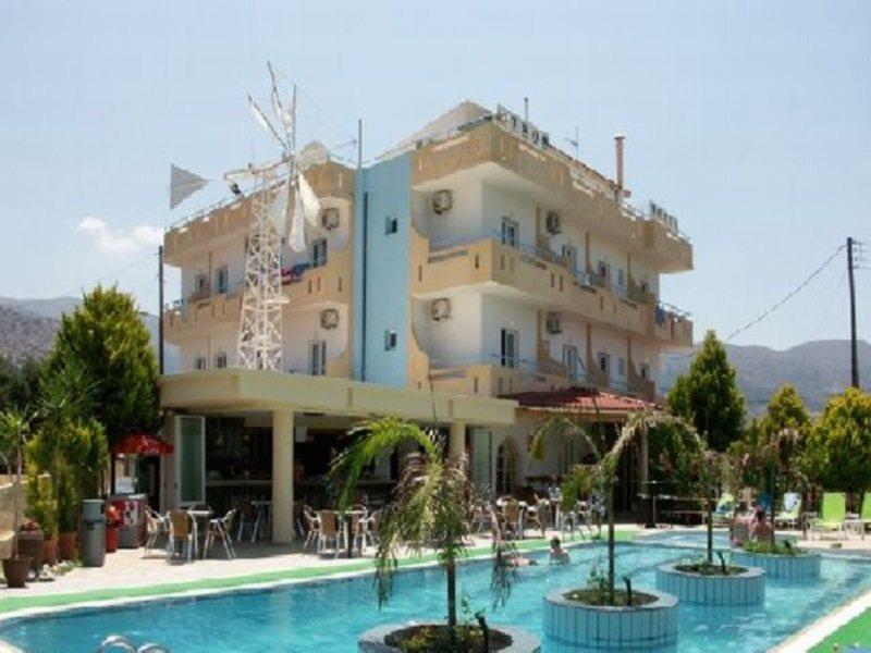 Nikos Hotel Mália Exterior foto