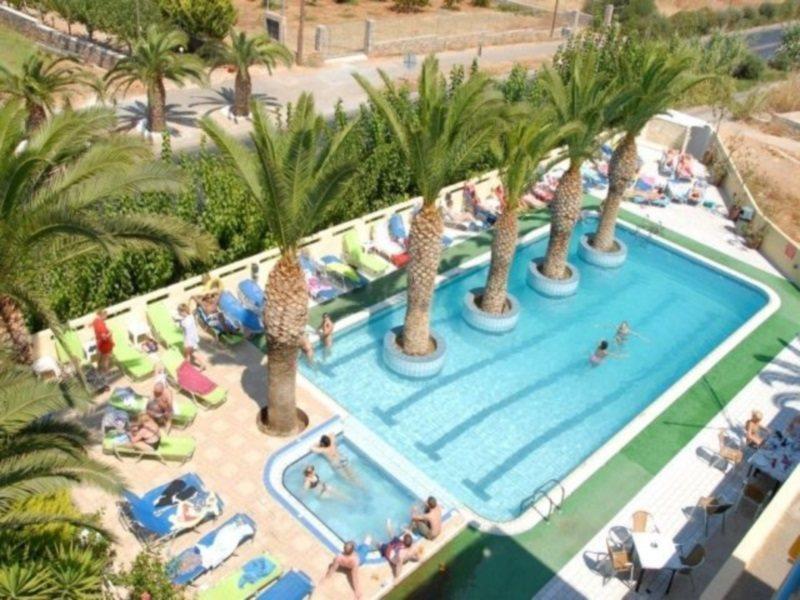Nikos Hotel Mália Exterior foto